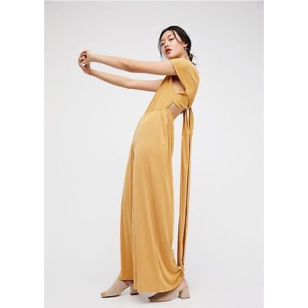 Free people one piece YELLOW